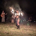 Jumana in der Feuershow