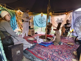 Geschichte im Teezelt